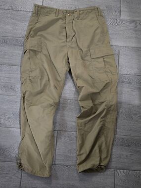 American Eagle Outfitters Men's Olive/Tan Cargo Pants
